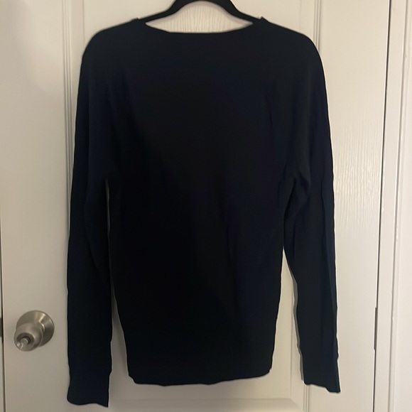 New With Tags American Eagle Navy Long Sleeve Tee - Picture 2 of 3
